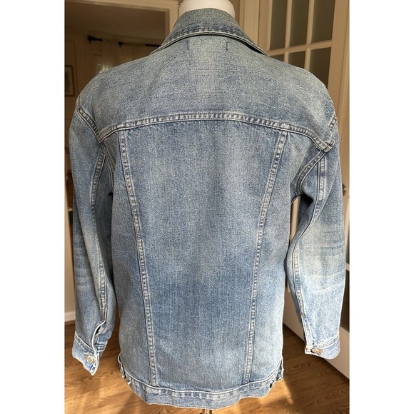 Madewell Denim Jacket XS Women's Blue Jean Trucker Style Classic 100% Cotton - Picture 5 of 11